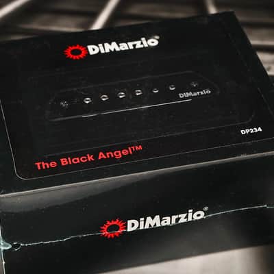 DiMarzio DP234 The Black Angel Acoustic Pickup - Black image 1