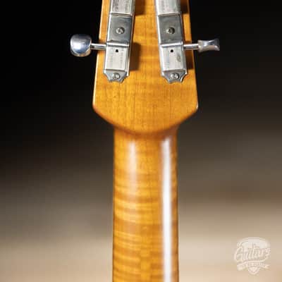 Shabat Lion Special Mahogany Body w/ Roasted Flame Maple & Imperials – Oxblood image 6