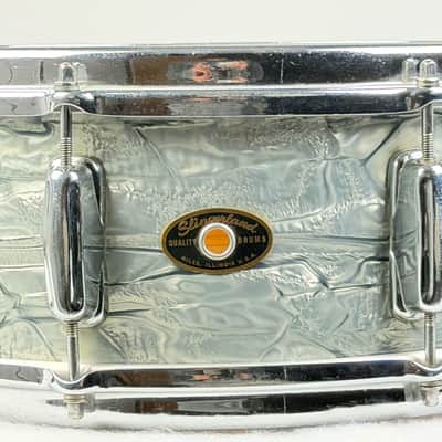 Slingerland 20/12/14/5x14" Radio King Early 60's 5n Modern Jazz Outfit - Sky Blue Pearl image 10