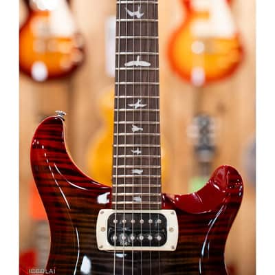 PRS SE CUSTOM 24 Charcoal Cherry Burst image 11