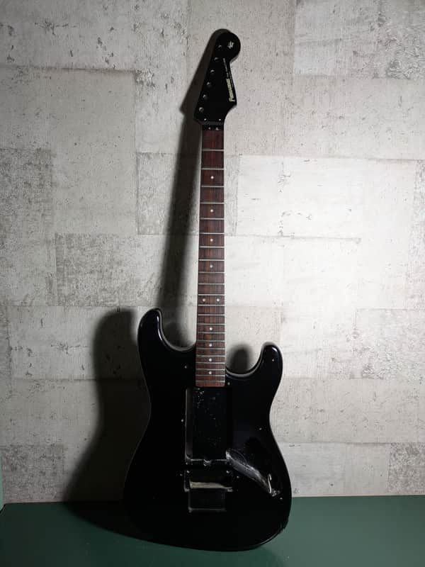 Fernandes FST The Function Charvel Style Super Strat 80-90's Black image 1