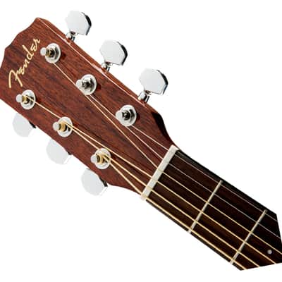Used Fender CD-60S Dreadnought All-Mahogany Acoustic Guitar - Natural image 4