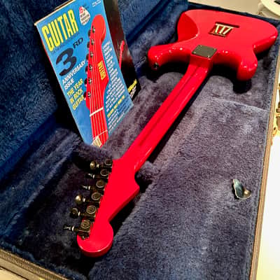 1986 DiMarzio Stratocaster - " Guitar for The Practicing Musician " Cover girl - ULTRA RARE image 8