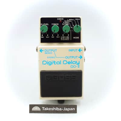 Boss DD-2 Digital Delay 1984 Made in Japan Vintage Guitar Effect Pedal 423000 image 1