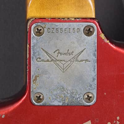 Fender Custom Shop Stratocaster 1966 Relic Masterbuilt Vince Van Trigt CZ556150 image 12