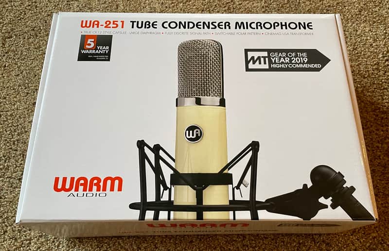 Warm Audio WA-251 Large Diaphragm Multipattern Tube Condenser