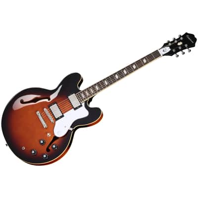 Bonehead Riviera Dark Tobacco Sunburst + Etui Epiphone image 2