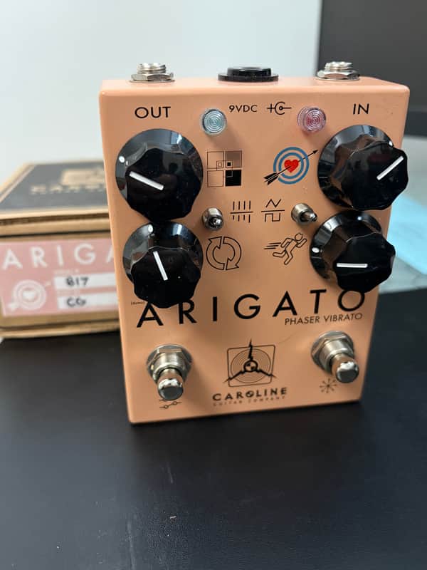 Caroline Guitar Company Arigato Phaser / Vibrato 2022 - Present - Peach image 1