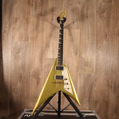 ESP LTD KH-V Kirk Hammett Signature - 2023 - Metallic Gold image 1