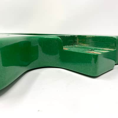 Albert Lee Style Guitar Body Metal Flake Green USA Made (BB70) image 8