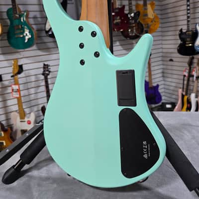Ibanez Workshop EHB1005MS Left Handed Bass Guitar - Sea Foam Green Matte w/ Gig Bag + FREE Shipping #373 image 6