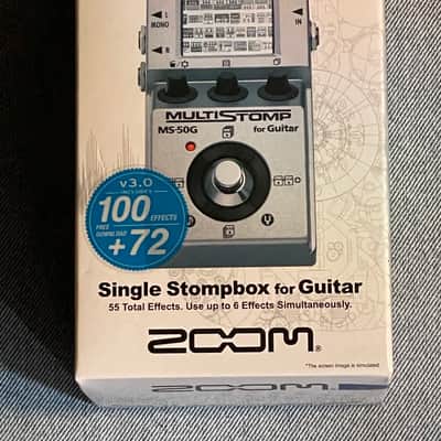 Zoom MS-50G MultiStomp Effects Pedal - Silver image 2
