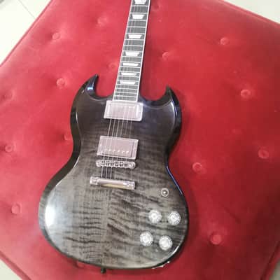 Gibson HP SG Modern TBF 2019 - Trans Black Fade image 8