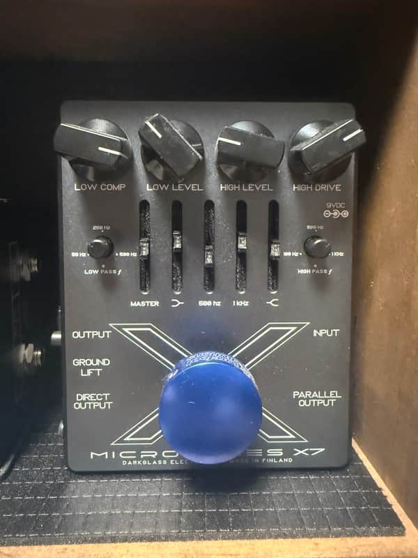 Darkglass Electronics Microtubes X7 Multiband Distortion 2018 - Present - Grey image 1