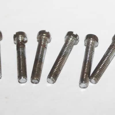Vintage 1970's Gibson Patent Number Pickup Pole Pieces Chrome image 7
