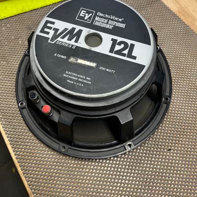 Electro-Voice EVM 12L Late 80’s - Black image 1