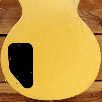 GIBSON 2007 LES PAUL Special Double Cut Cutaway Worn Faded TV Yellow P90 71392 image 7