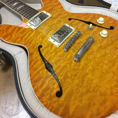Collings I-35 Deluxe 2007 AMBER QUILT image 9