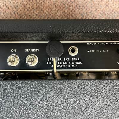 1976 Fender Silverface Vibrolux Reverb 2x10" Combo Amp image 12