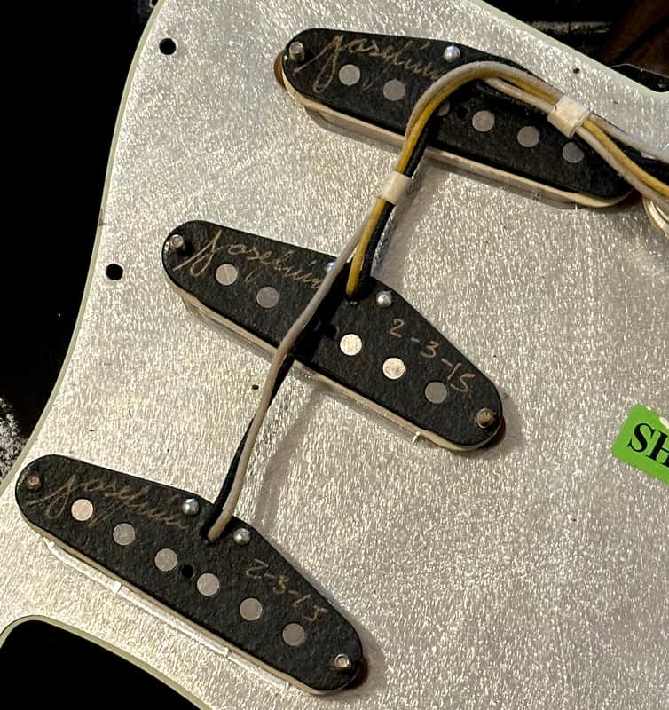 Fender Custom Shop Josefina Hand-Wound AGED / Relic Strat Pickup Set – RARE Custom Spec 7.4kΩ – Matched Output image 1