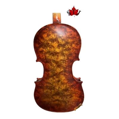 Strad style song maestro Bird's eye wood 4/4 violin,powerful and sweet sound image 5