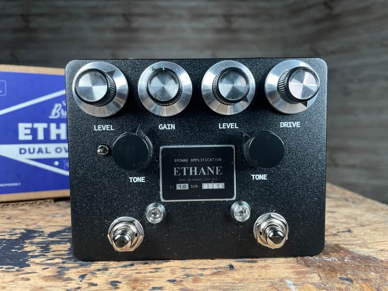 Browne Amplification Ethane Dual Overdrive with Custom Knobs - Includes Original Box image 1