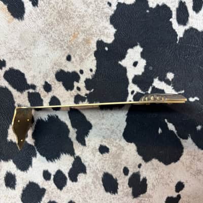 Gretsch Tailpiece  1950's - Gold Vintage Original image 7