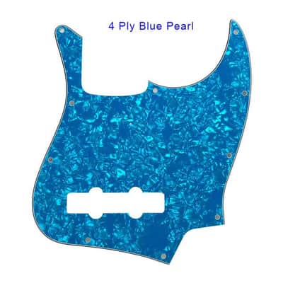 Custom Quality Pickguard-3Ply blue Pearl image 1