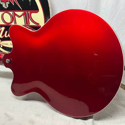 Gretsch Streamliner G2657T Candy Apple Red Semi-Hollow Body Electric Guitar image 11