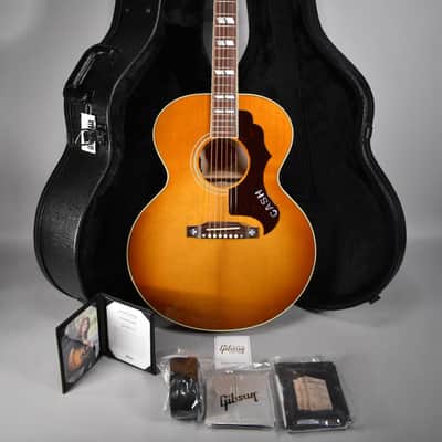 2025 Gibson Custom Rosanne Cash J-185 | Heritage Cherry Sunburst Finish W/OHSC image 1