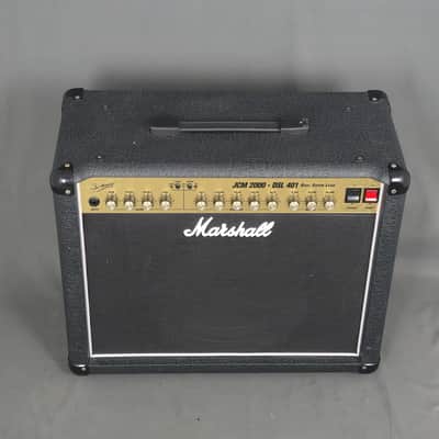 Marshall JCM 2000 DSL 401 Dual Super Lead 2-Channel 40-Watt 1x12" Guitar Combo 2000s - Black image 3