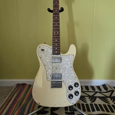 Fender Telecaster Deluxe, aged white Chris Shiflett Artist Series image 1