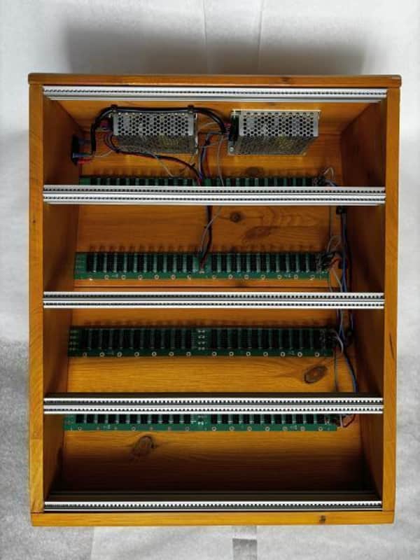 Uryan Modular 12U / 84HP tabletop Custom Series eurorack case 2021 - Light Oak image 1