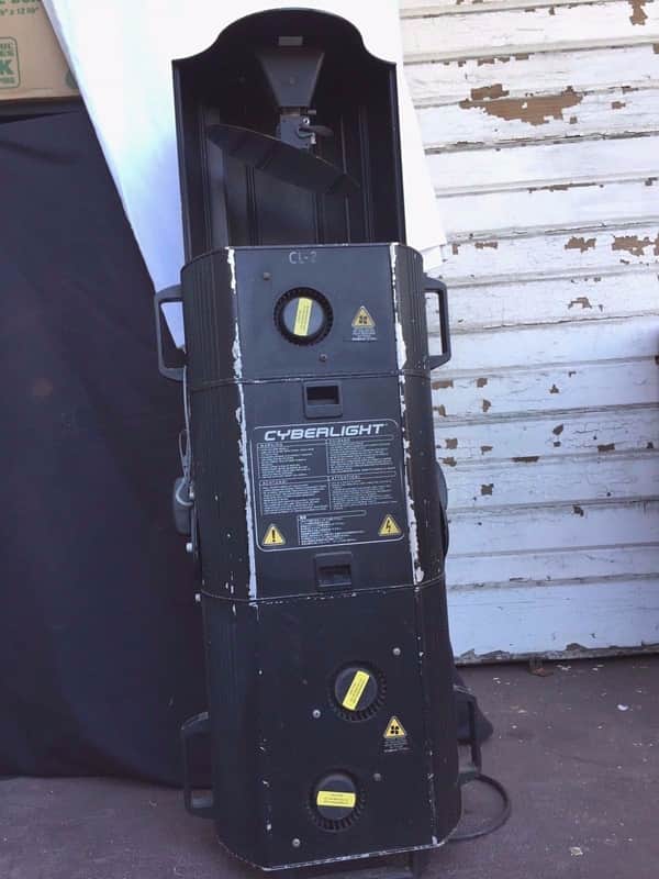 Lightwave Research Cyberlight CL Litho DMX Scanner Lighting Fixture High End Sys image 1