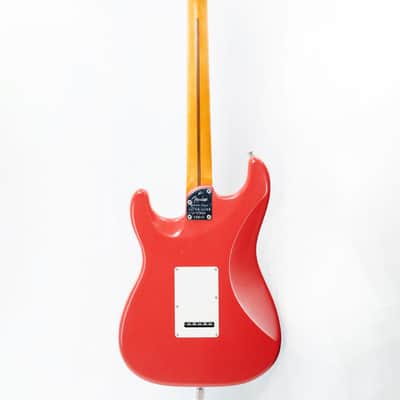 Fender American Ultra Luxe Vintage '60s Stratocaster HSS Electric Guitar - Fiesta Red | New image 4