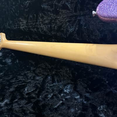 Fender Limited Edition Adam Clayton Jazz Bass 2017 - Purple Sparkle image 16