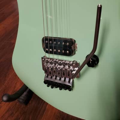 KnE Guitars Kramer Baretta Tribute Body & Neck - EVH Frankenstein pickup! 2011 Surf Green image 4