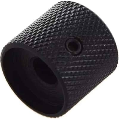 Metal Volume Tone Dome Knobs Volume Control Knobs for Electric Guitar Bass with Inner Hexagon Spanner Black, 4 Pcs image 2