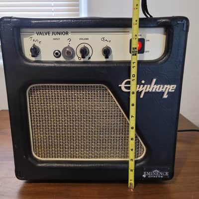 Epiphone Valve Junior Combo Amp Modded Tube Amp Combo w/ Eminence Speaker – Tested Working image 11