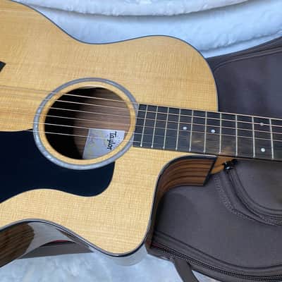 MINT Taylor 214ce Plus Grand Auditorium Acoustic-Electric Guitar Natural Finish - 4.8lbs - Authorized Dealer - G05806 image 2