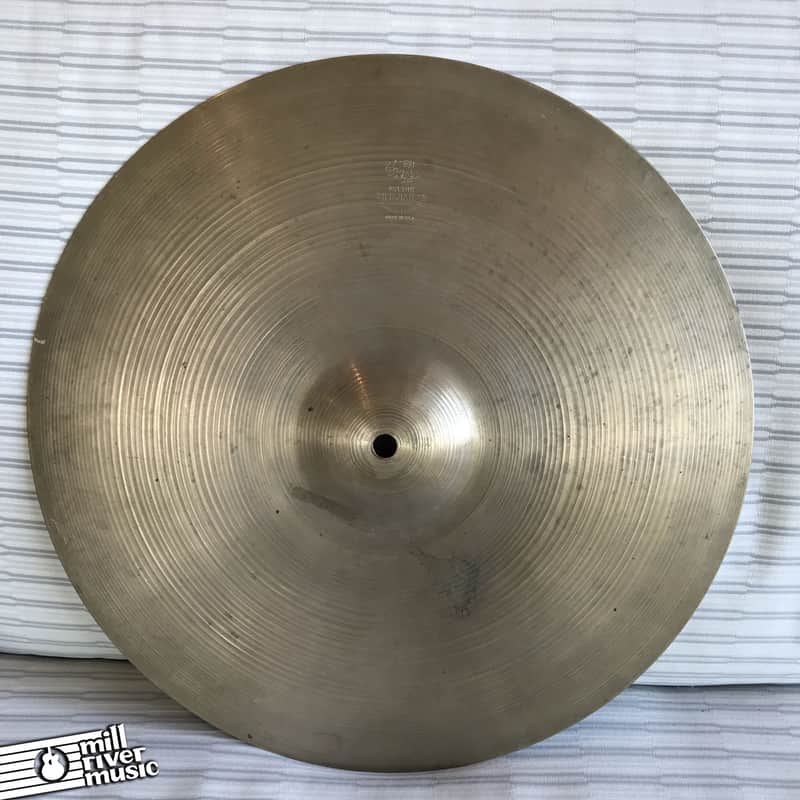 Avedis Zildjian 16" Vintage Crash 1960s Stamp – very good, 1700g, no cracks or keyhole image 1