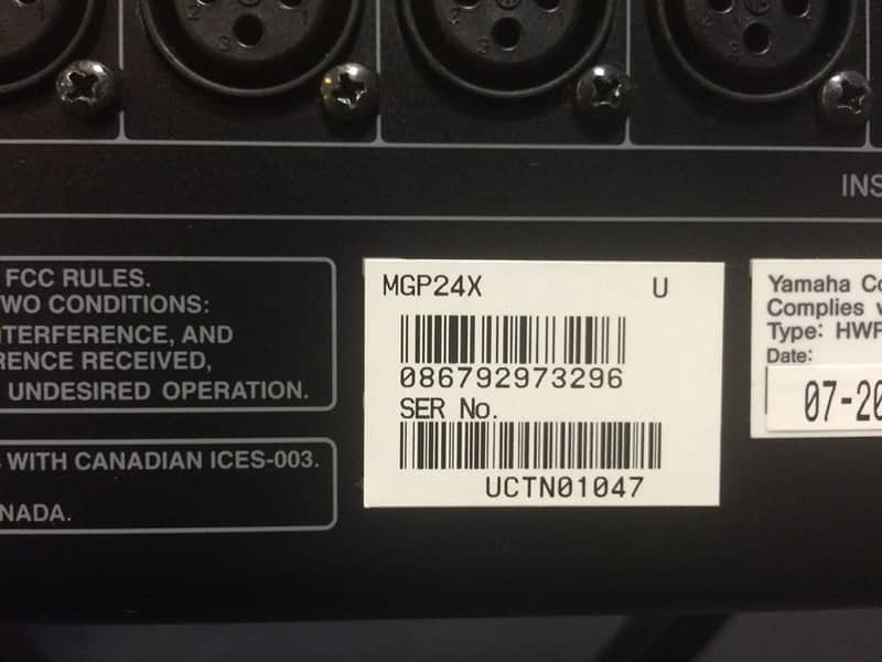 Used Yamaha MGP24X 24-Channel Mixing Console | Reverb