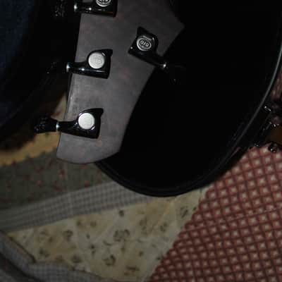 Kimo super baritone ukulele w/Crossrock fiberglass case image 5