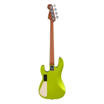 Used Charvel Pro-Mod San Dimas Bass PJ IV - Lime Green Metallic image 8