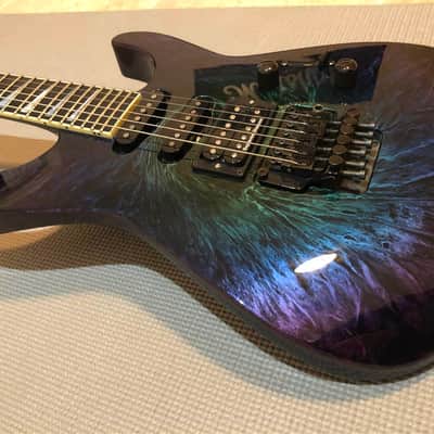 Jackson SL1 Soloist Eerie Dess Swirl | Made In USA 2000 | hardshell case image 6