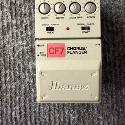 Ibanez CF7 Chorus / Flanger 2000s - Gray image 3