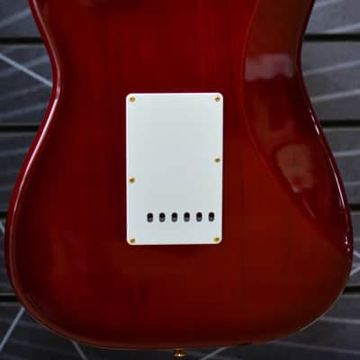 Fender Made in Japan Artist Richie Kotzen Stratocaster Electric Guitar Red Burst Incl Gig Bag image 2
