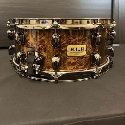 Tama LGM146 6x14" S.L.P. Series G-Maple Snare Drum 2019 - Present - Kona Mappa Burl image 5