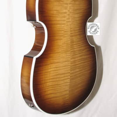 New Hofner H500/1-64-O 1964 Reissue Beatle Bass, Sunburst, w/Hard Case, COA & More, Made in Germany! image 9