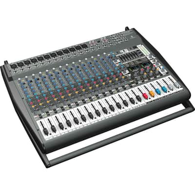 Behringer Europower PMP6000 1600-Watt 20-Channel Powered Mixer with Multi-FX Processor and FBQ Feedback Detection System image 4
